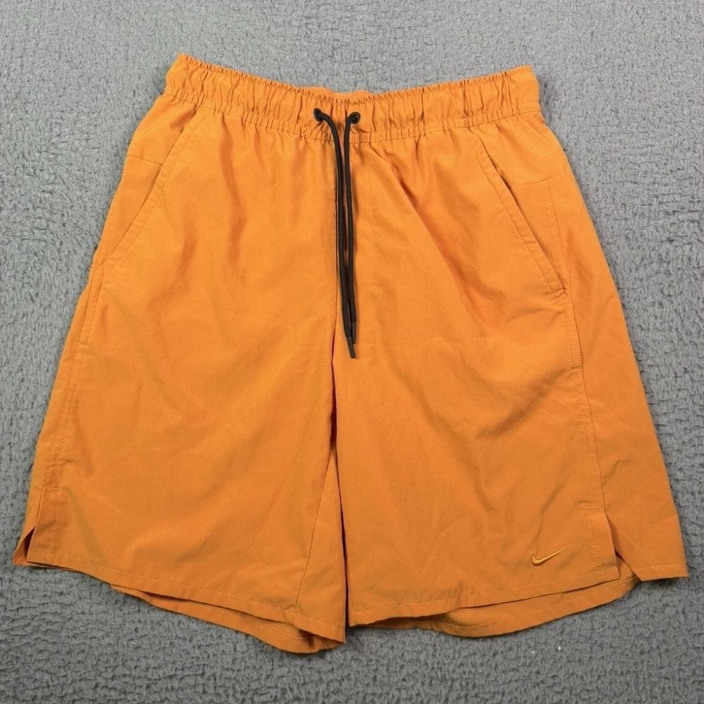Nike Men's Orange Athletic Shorts